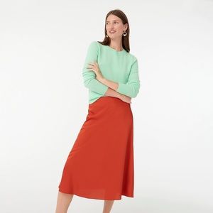 J.Crew pull-on slip skirt